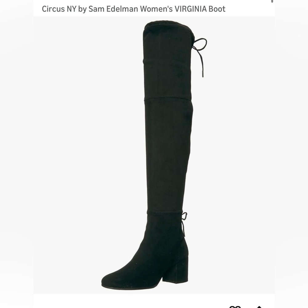 NWOB Sam Edelman Circus Virginia Over the Knee Suede Boot